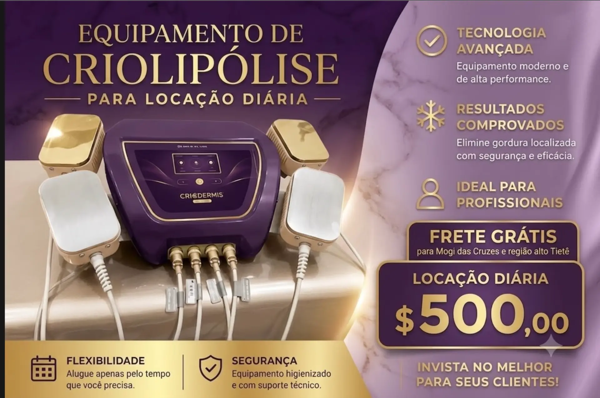 Equipamento de Criolipólise